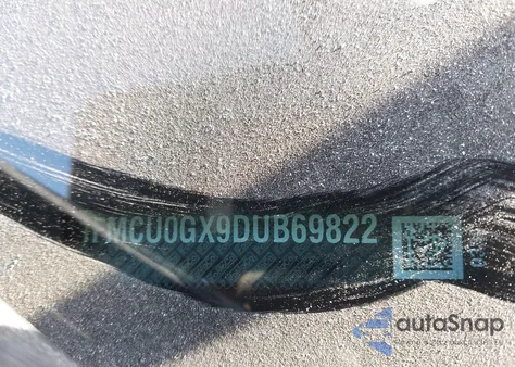 2013 Ford Escape Se from USA, damaged, VIN 1FMCU0GX9DUB69822